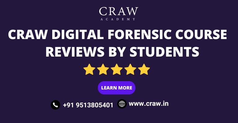 Craw Security Cyber Forensics Course Reviews by Students